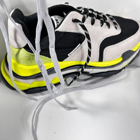 Balenciaga Chunky Sneaker Men V2 Gomma Tess Triple S Nylon Athletic Shoes 10 - Picture 10 of 16